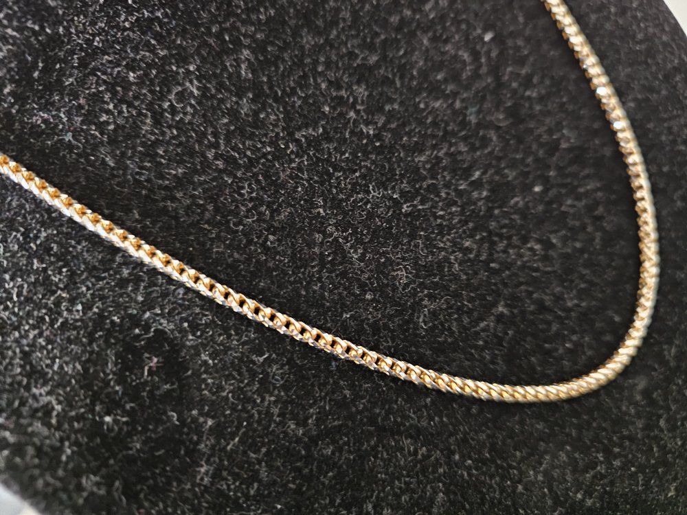 24" Franco Chain Necklace in 14k Gold 30.2 grams