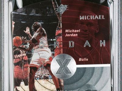 1997 SPx Michael Jordan #6 PSA 6 Chicago Bulls