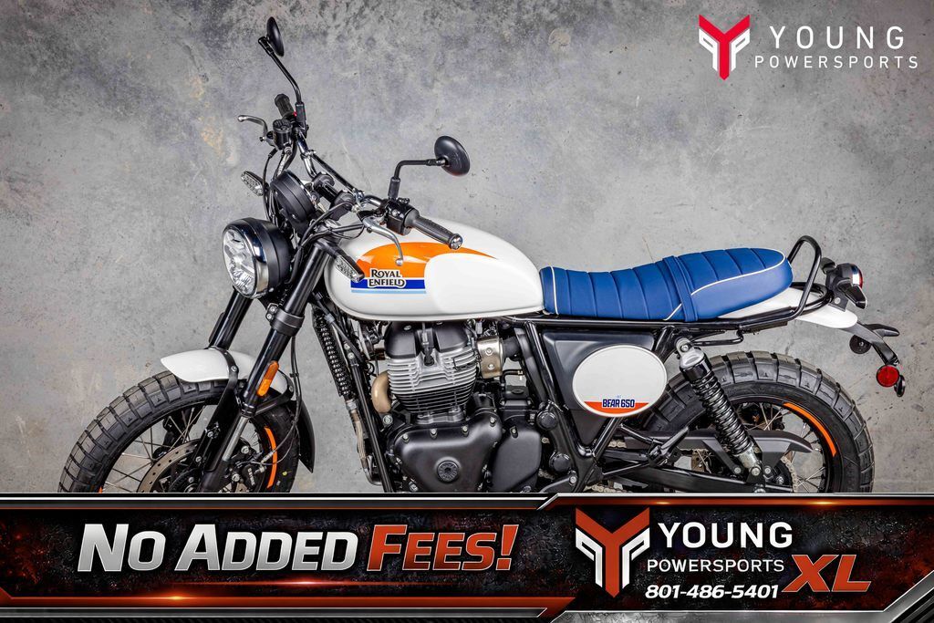 2025 Royal Enfield Bear 650 Boardwalk White