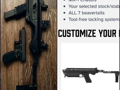 Glock PDW Conversion Chassis Mx-1 Meta Tactical
