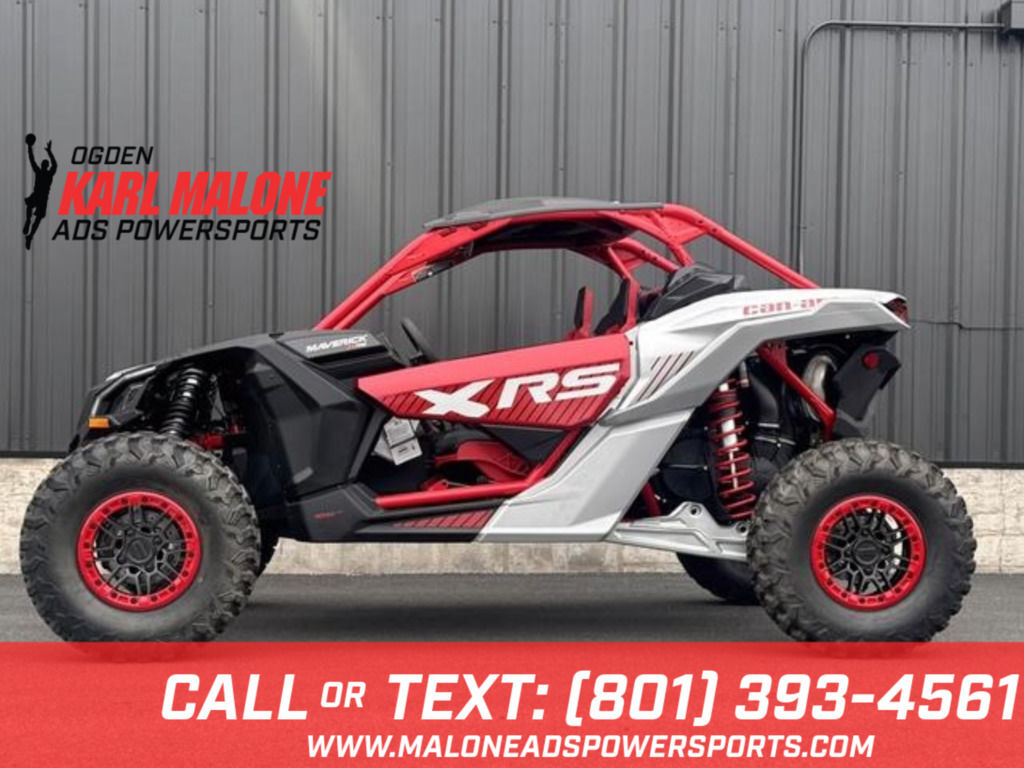 2025 Can-Am® Maverick X3 X rs Turbo RR Fiery Red & Hyper Silver