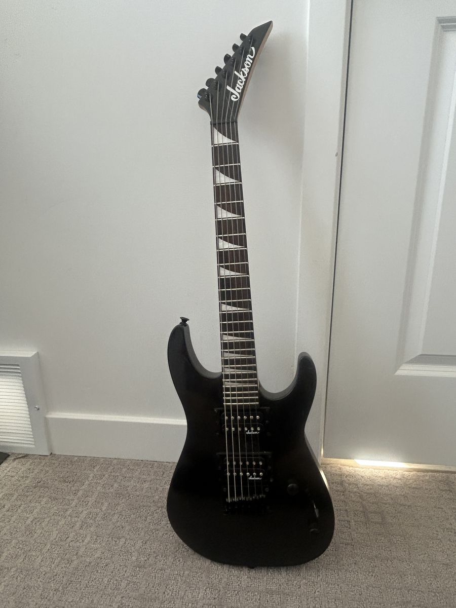 Jackson Dinky Minion JS1X Electric Guitar - Black (Locking Tuners)