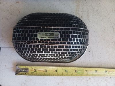 Vtg 1970s Rat bike Kawasaki Suzuki Yamaha harley Davidson Vintage Alphabet Ram Flo Air Breather Cleaner