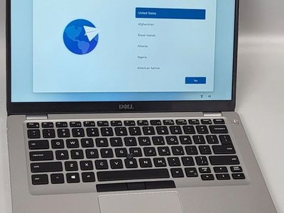 Dell i7-10th 16/256GB Windows 11 Pro Laptop