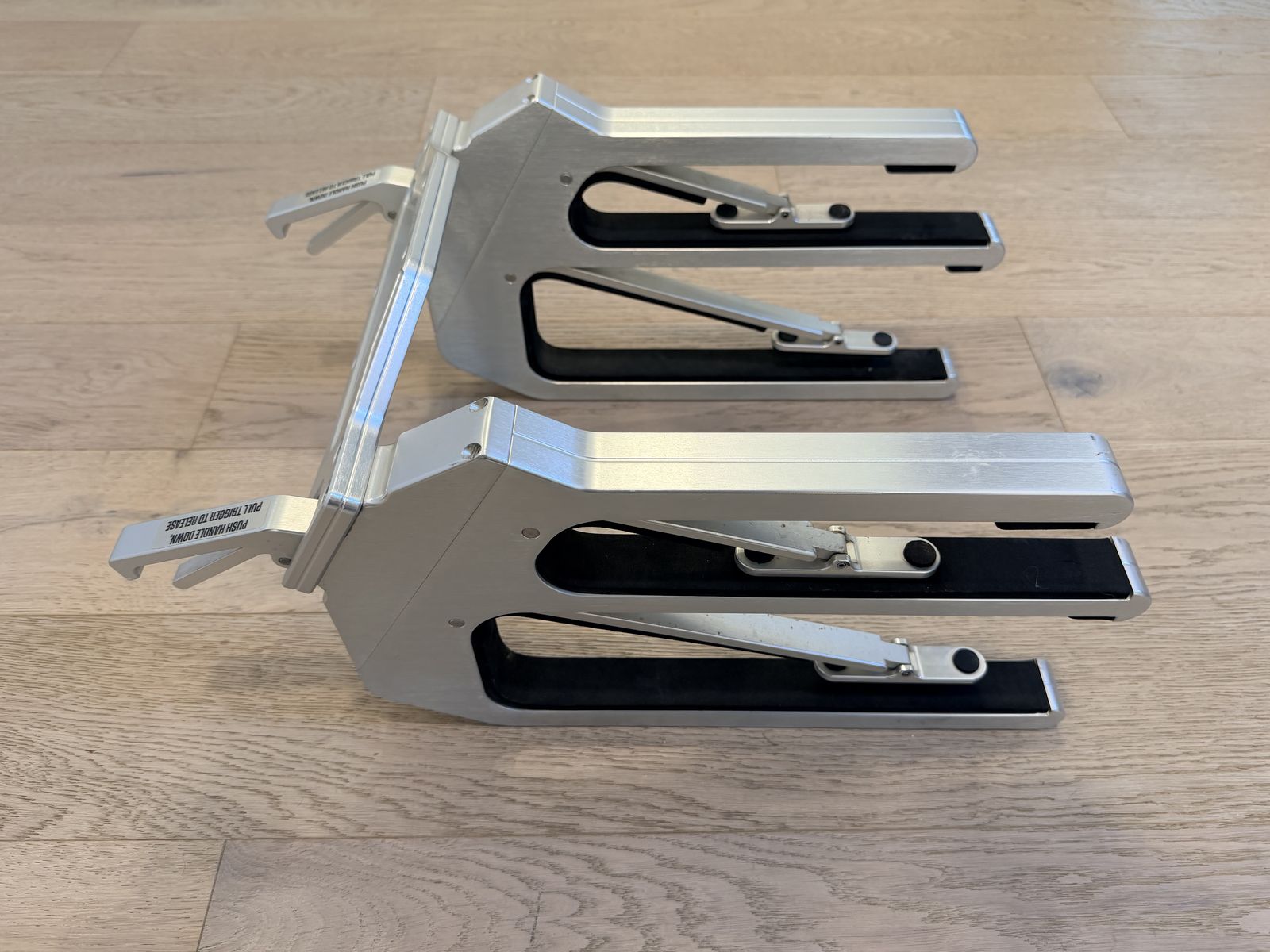 MasterCraft Wakeboard/Wakesurf Rack Set - Silver, Universal Fit for Watercraft