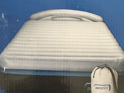 New Aerobed Queen Mattress & Headboard