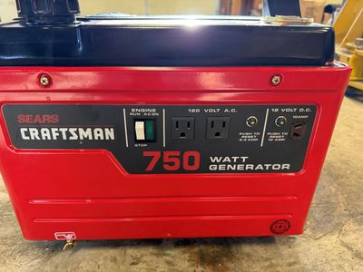 Craftsman 750W portable generator