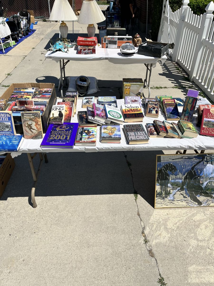 Yard Sale Friday 7/10 and Saturday 7/11   8 AM to 3 PM. 4078 West Benview Drive WVC 84120