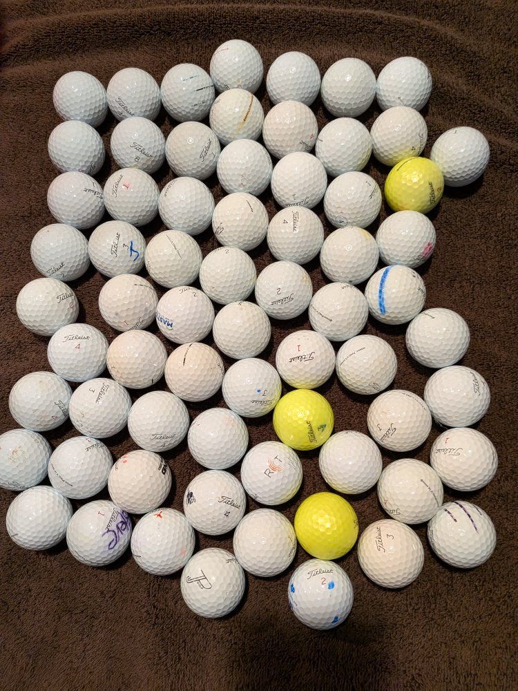 65 Good condition PROV1 golf balls $30