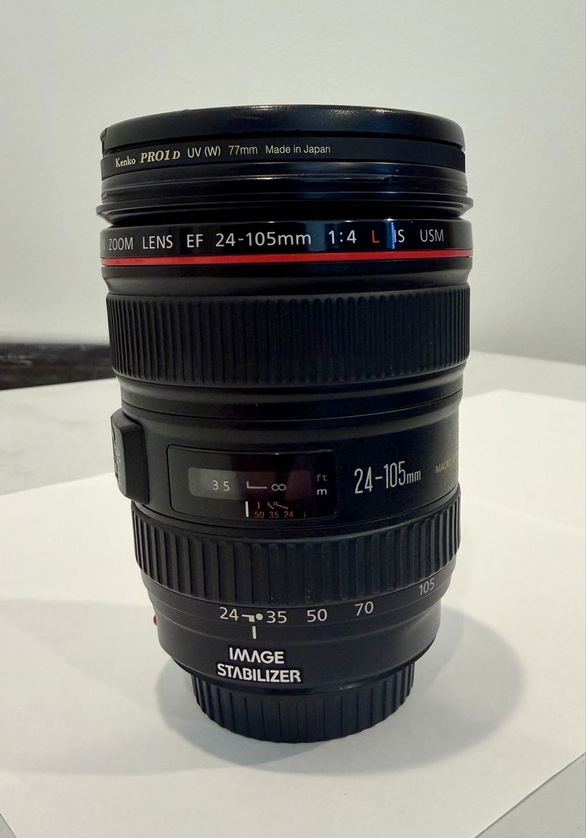 Canon EF 24-105mm f/4L IS USM Zoom Lens with Image Stabilizer & UV Filter