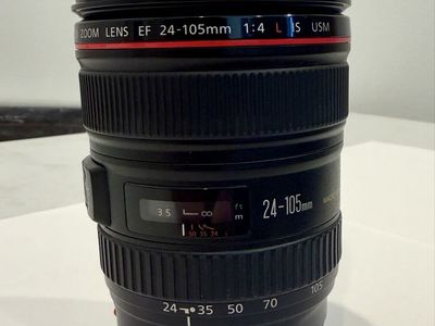 Canon EF 24-105mm f/4L IS USM Zoom Lens with Image Stabilizer & UV Filter