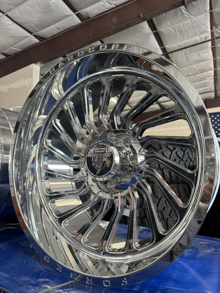 NEW 24x12 Hardcore Forged maniacs, 8x170