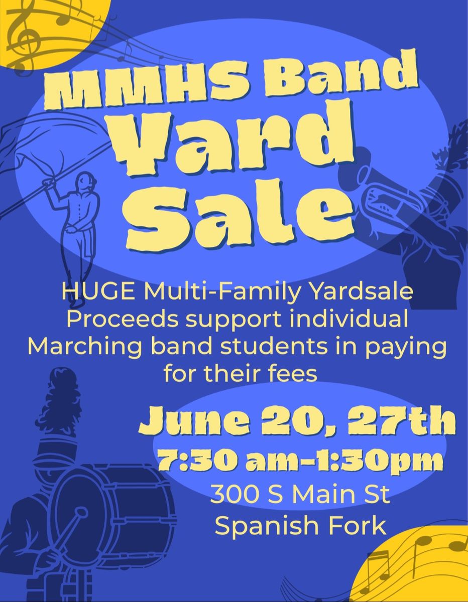 MMHS Fundraiser Yard Sale