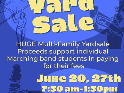 MMHS Fundraiser Yard Sale