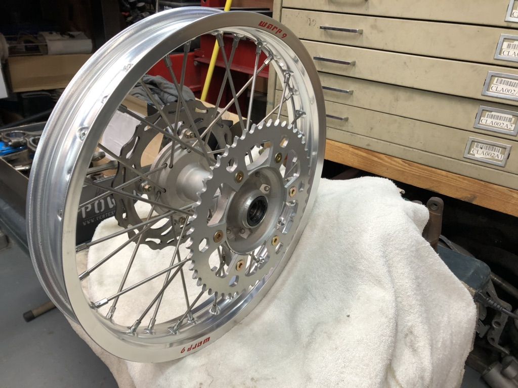 18 Inch Warp 9 Rear Wheel