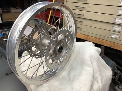 18 Inch Warp 9 Rear Wheel