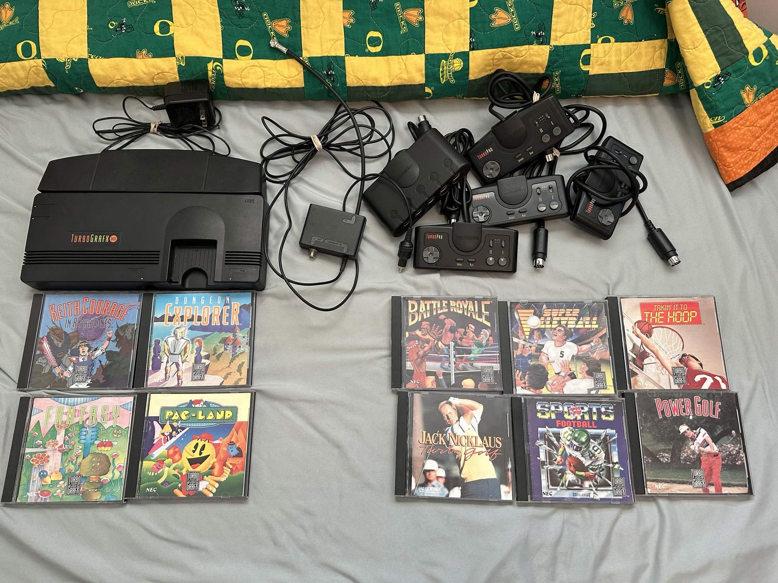 TurboGrafx-16 + Games (Clean, working, great condition)