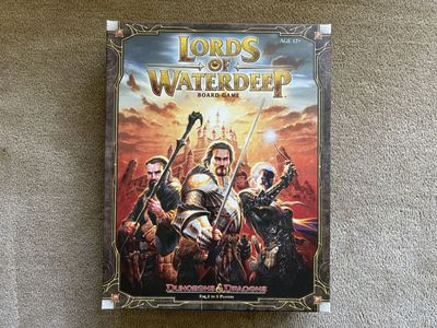 COMPLETE D & D Lords of Waterdeep Board Game