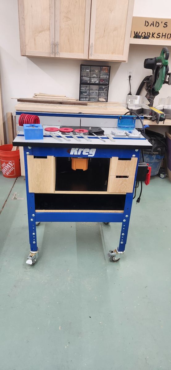 Kreg Precision Router Table System with Bora Router and Accessories