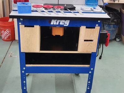 Kreg Precision Router Table System with Bora Router and Accessories