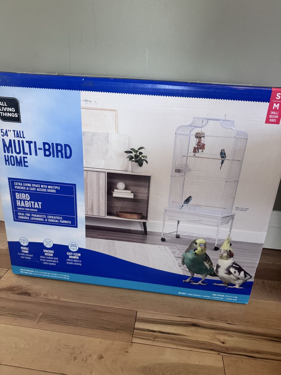 Small/Medium bird cage - new in box