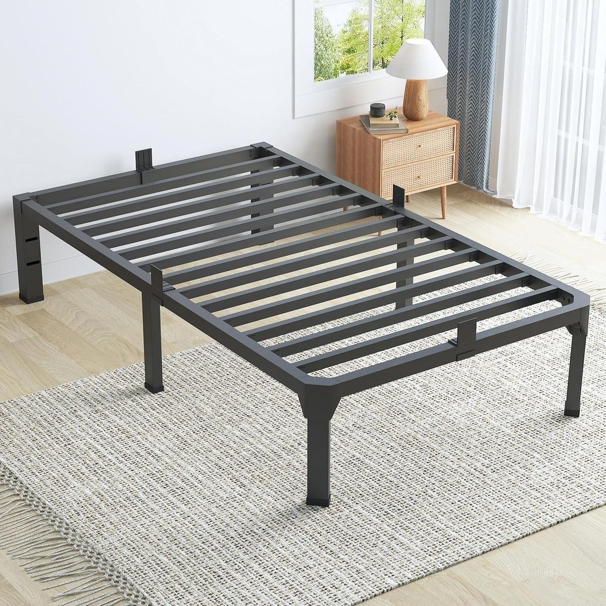 Twin Bed Frame with Stopper