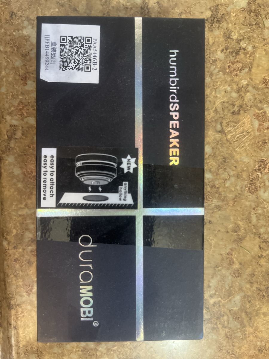 DURAMOBI HumBird Speaker, Bone Conduction, Bluetooth 5.0, Portable, Type C Charging, NEW