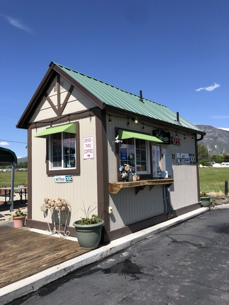 Coffee Pod Drive Thru/Walk Up Coffee Shop For Sale