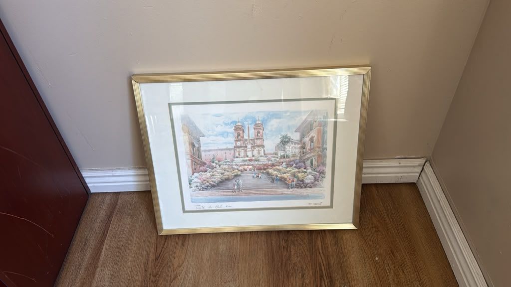 Decorative Framed Rome Wall Art