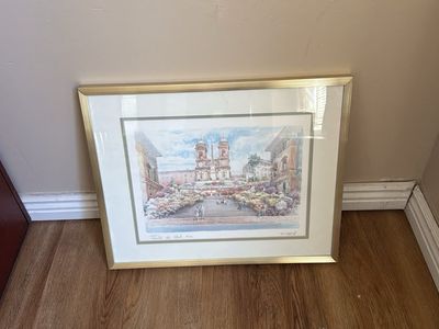 Decorative Framed Rome Wall Art
