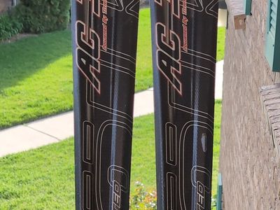 Quite used Volkl AC 3 carving skis.