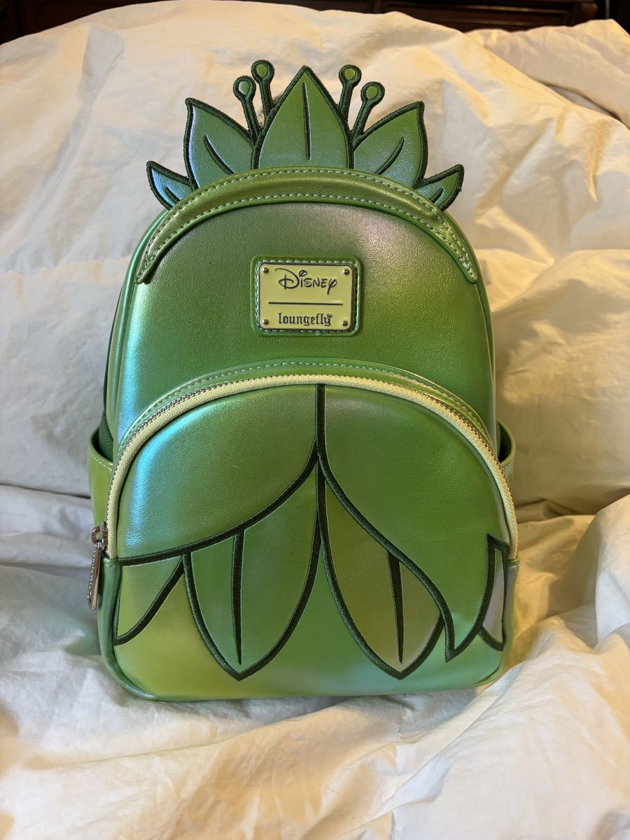 Tiana Disney Loungefly HarDtag Mini Backpack