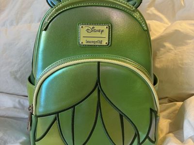 Tiana Disney Loungefly HarDtag Mini Backpack