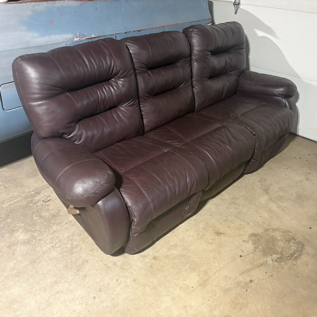 Leather Couch