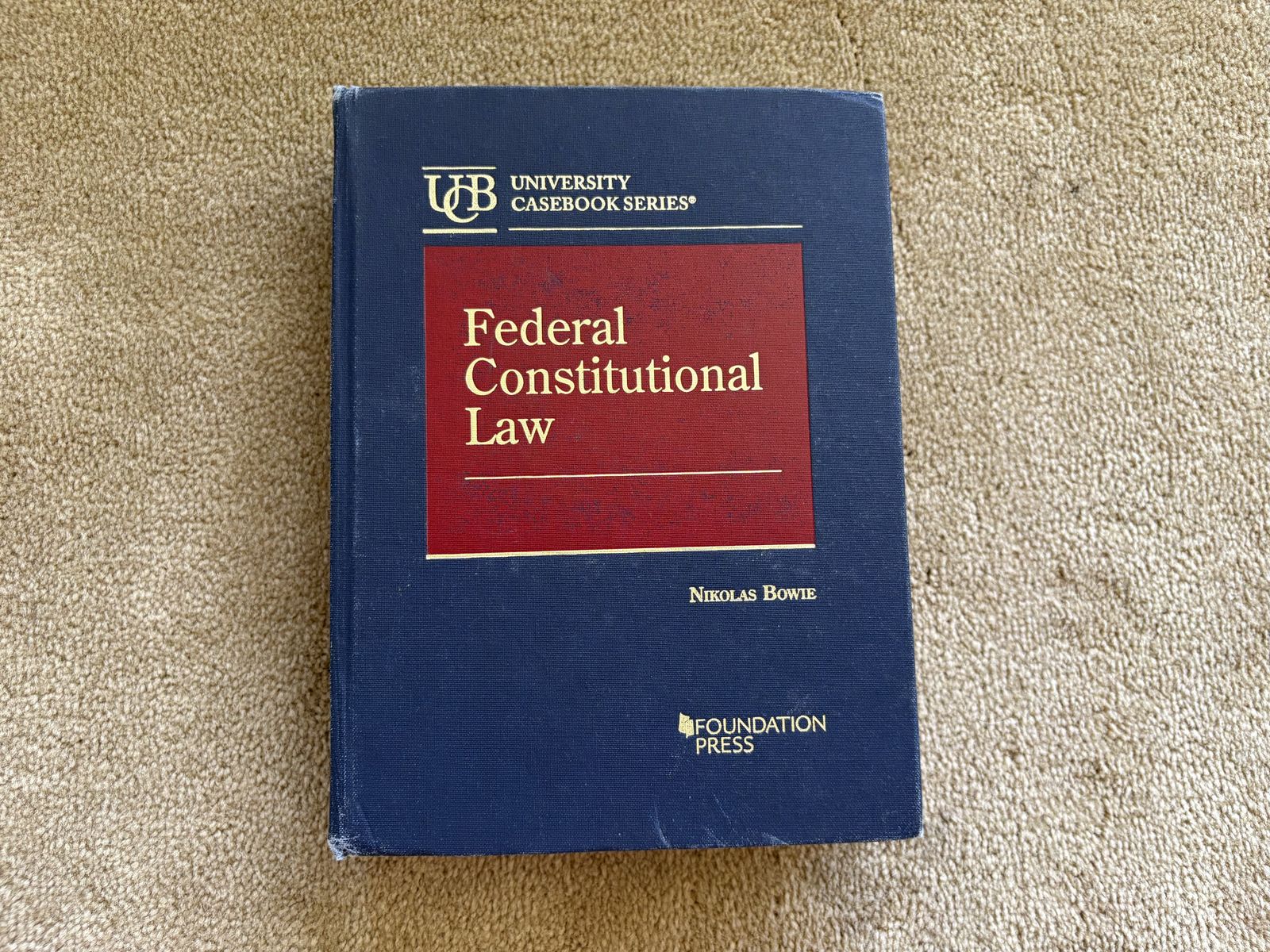 Federal Constitutional Law Textbook
