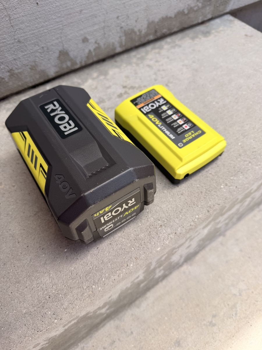 Ryobi 40V battery