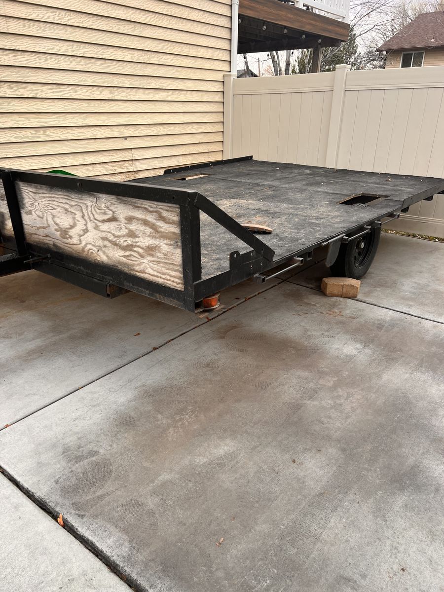 10x14 snowmobile/UTV trailer 