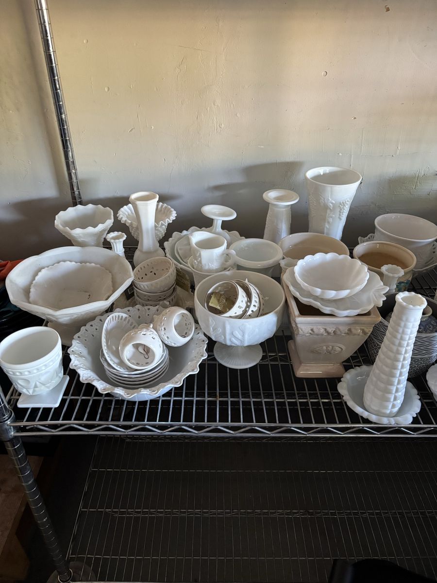 Milk glass