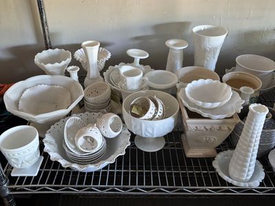 Milk glass