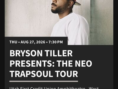 Bryson Tiller Lawn Tickets 8/27