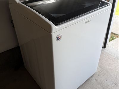 Whirlpool Top Load Washing Machine with Hoses