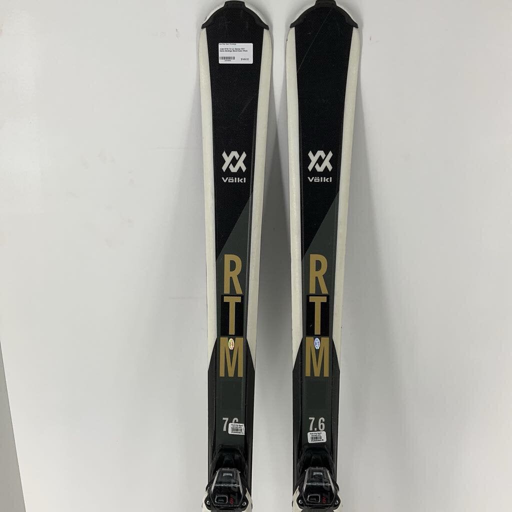 Volkl RTM 7.6 w/ Marker Squire TCX 11 Demo Bindings
