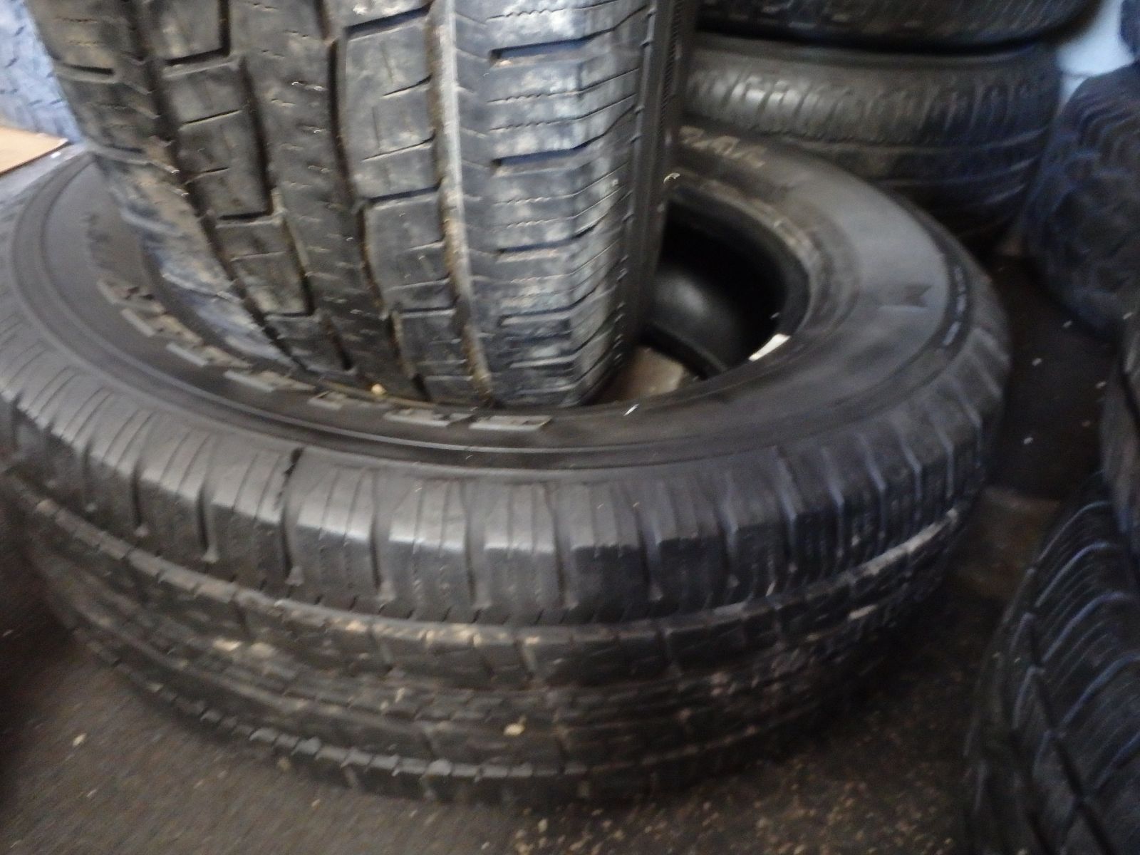 245/70R17 GENERAL GRABBER HTS PAIR OF TWO USED TIRES