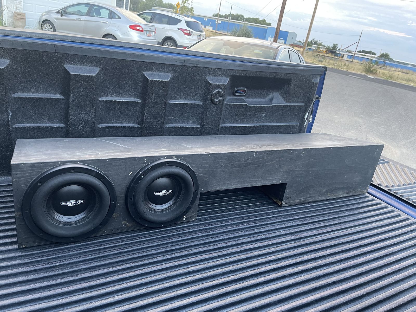 2 8” JSS audio with custom box