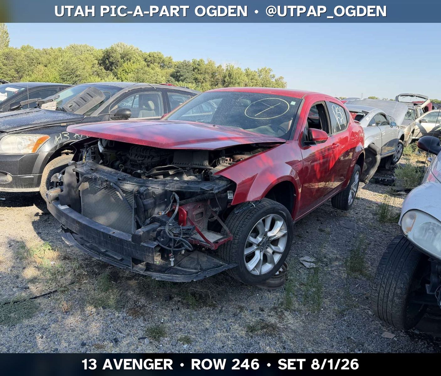 Just In! 2013 Dodge Avenger Parts - UTPAP Ogden