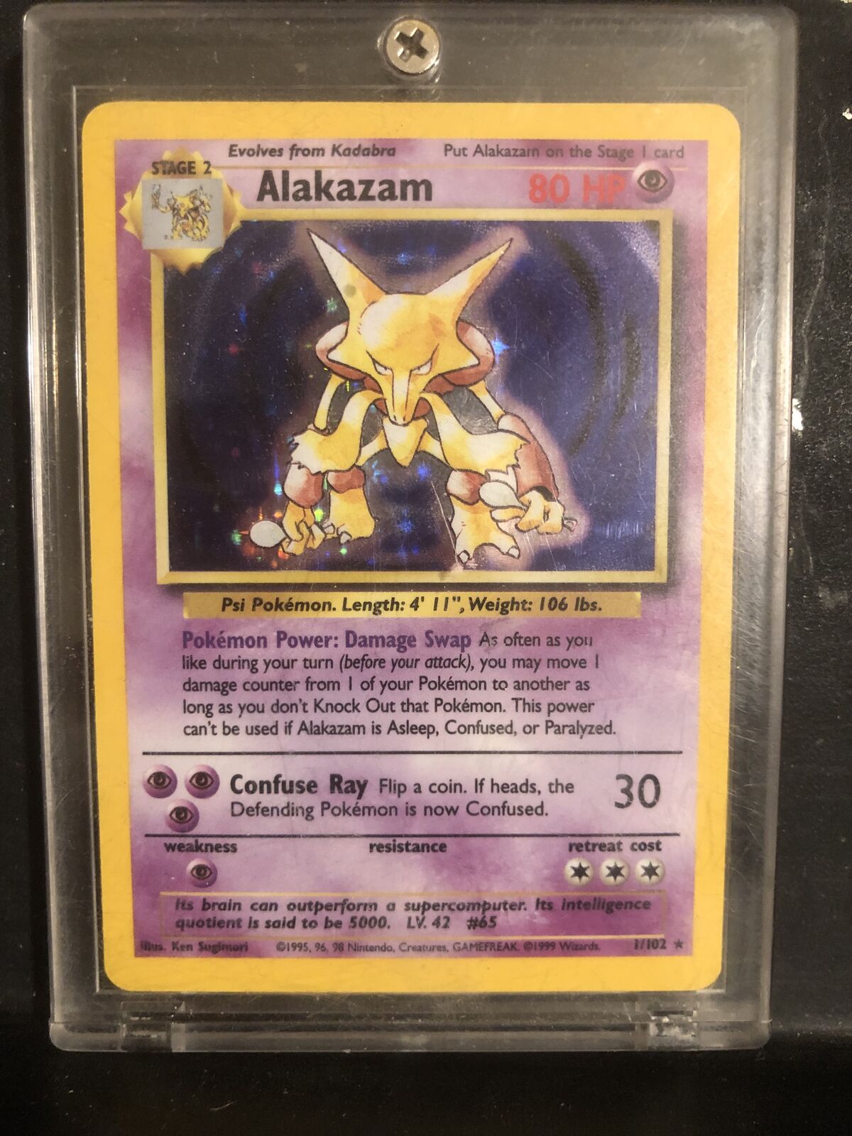 Alakazam 1st Edition