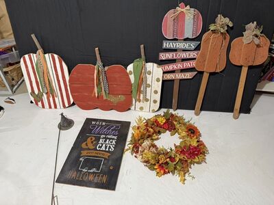 Fall Holiday Decorations $20 Each