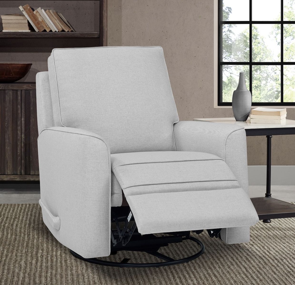 True innovations Paxley FABRIC SWIVEL Glider RECLINER