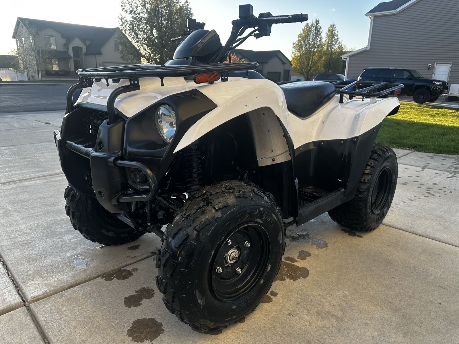 Kawasaki Brute Force ATV - White, Good Condition