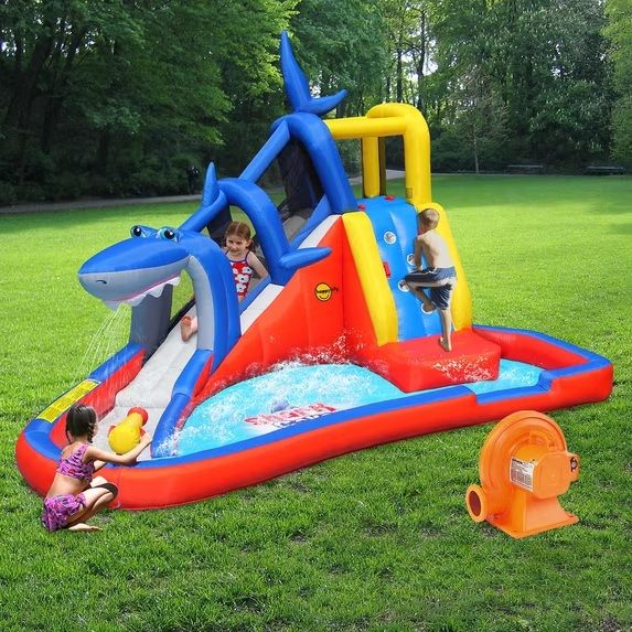 Happy Hop Shark Cave Adventure 12.8ft x 17ft  2621039 #106755
